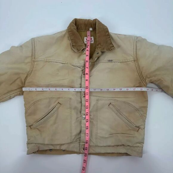 Vintage 70s Maverick Blue Bell Detroit Style Canvas Jacket Size Small - Picture 4 of 5